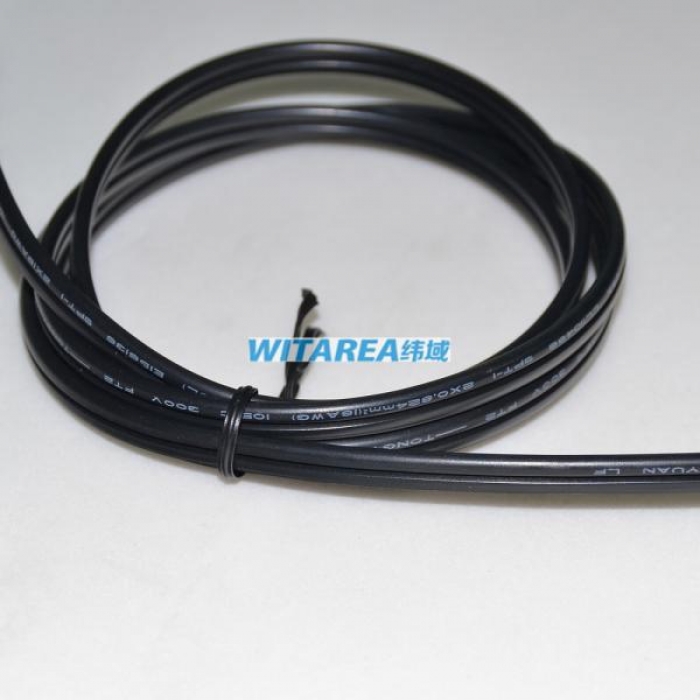 custom UL SPT-1 2X18AWG DC sockets barrel power cable