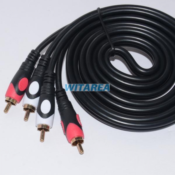 Audio and Video Composite RCA Cables