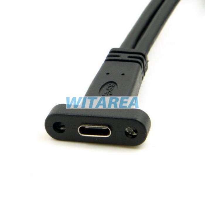 USB 3.1 Type-c Dual Screw Nut Cables