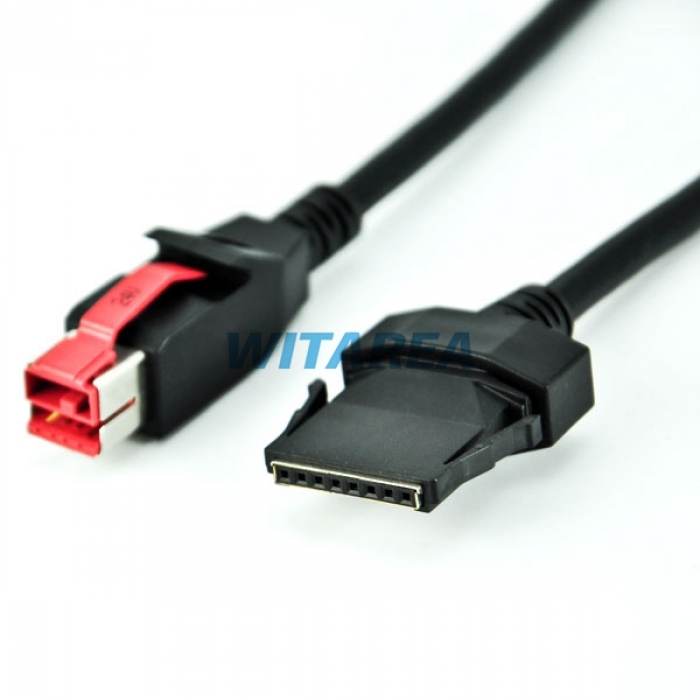 12ft 12V to M Barrel + Powered USB Cable - Powered USB Cables, Cables