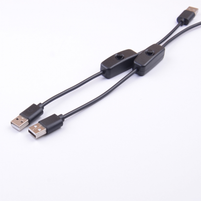 Male to Male USB Cable With 201 ON OFF Switch